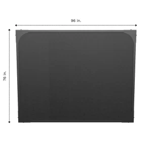 Platform with rubberized surface